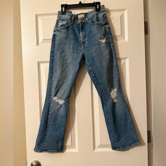 Mother Insider Ankle Jean in Bloom & Doom Sz 26 - Picture 4 of 11